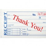 Customer Appreciation | Thank You Receipt