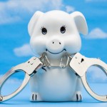 Bank Convenience, Piggy Bank with Handcuffs